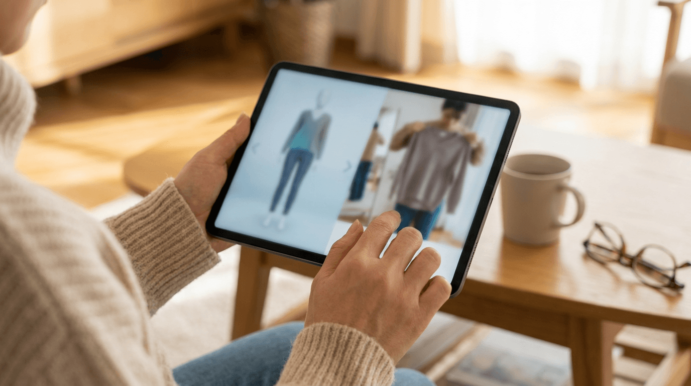 Editorial illustration for AI Fashion Models vs Virtual Try-On: What Is the Real Difference?
