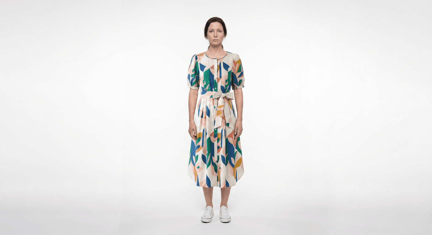 Printed Midi Frock