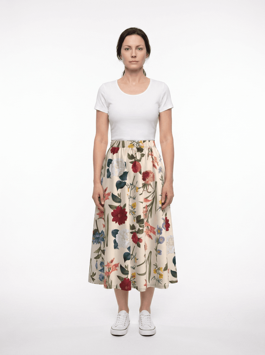 Floral Skirt Set