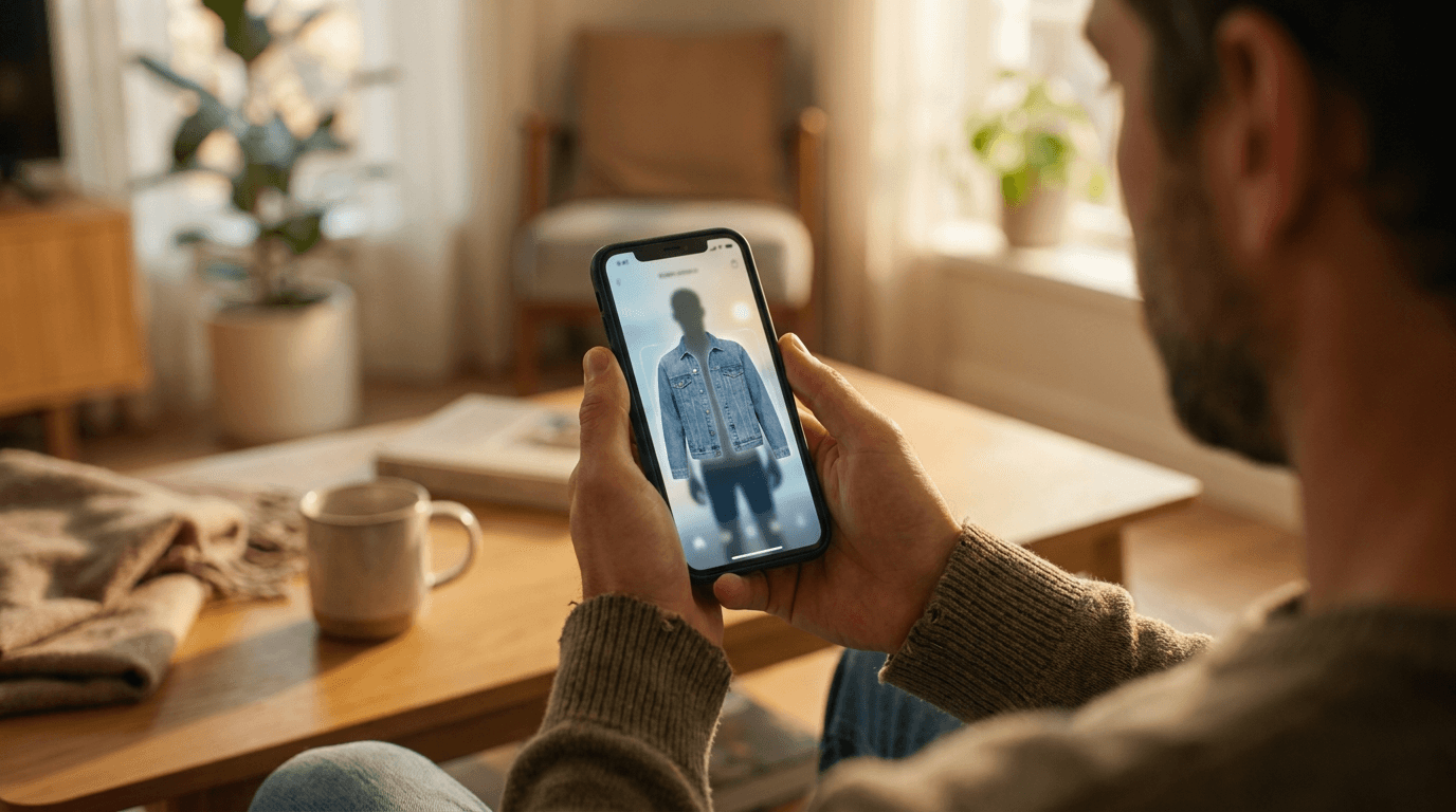 Editorial illustration for Does Snapchat Have Virtual Try-On for Clothes?