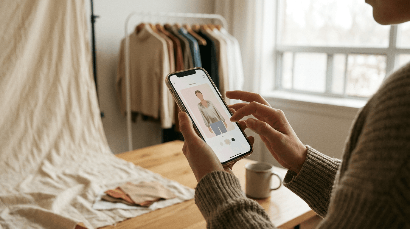 Editorial illustration for How to photograph clothing for virtual try-on that actually works