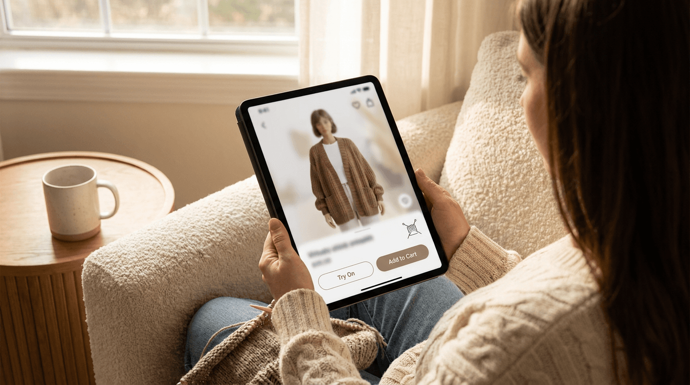 Editorial illustration for Virtual Try-On for Knitwear and Sweaters: What to Test First